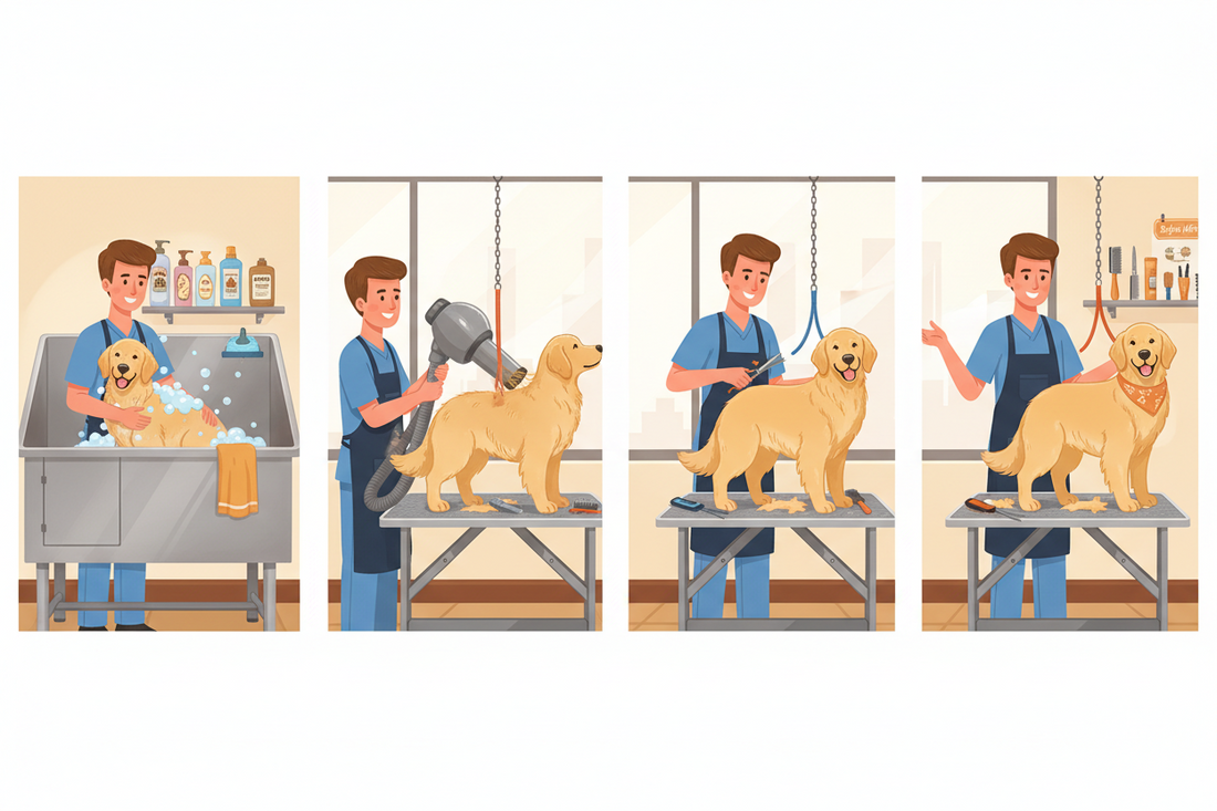 Step-by-Step: Professional Dog Grooming Workflow