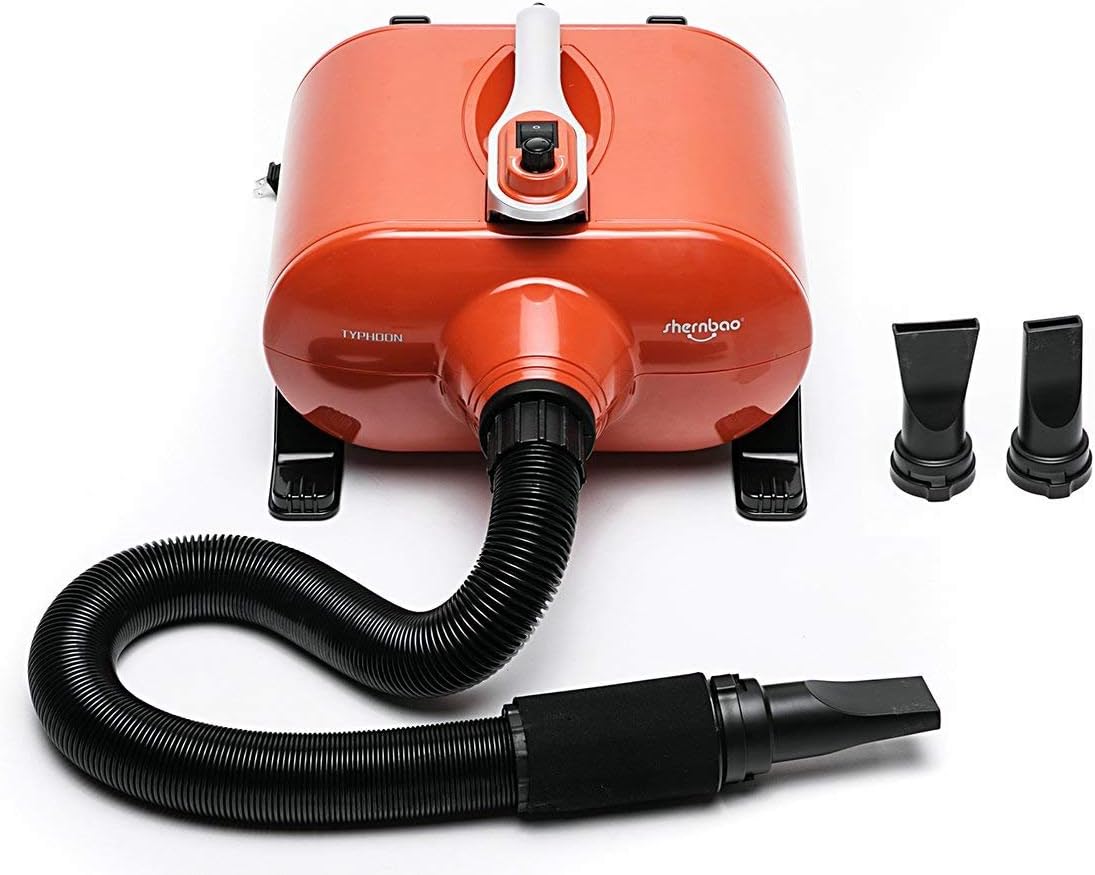 Shernbao Typhoon DHD-2400F 6.0HP Dual Motor High Velocity Dog Dryer – Professional Pet Grooming Blower