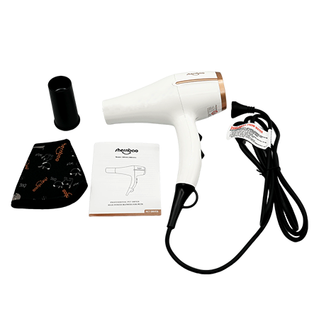 Shernbao HD-101A Professional Handheld Dog Dryer – Lightweight Pet Grooming Finishing Dryer with Heat & Speed Control