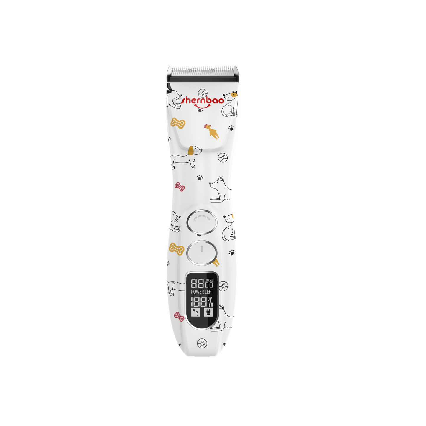 Shernbao PGC-780 - Professional 5-in-1 Cordless Clipper