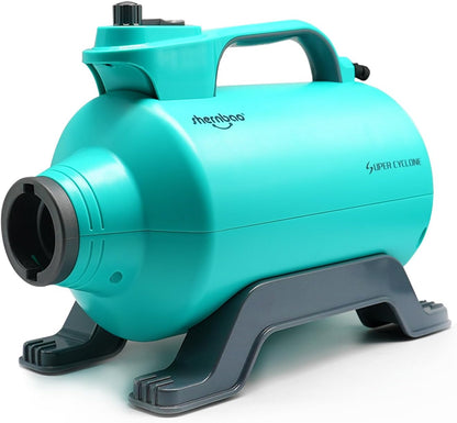 Shernbao Super Cyclone SHD-2600P High Velocity Dog Dryer – Professional Pet Grooming Blower with Heat