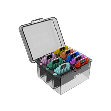 Shernbao ACK-001 Stainless Steel Attachment Comb Set – 8pc A5 Clipper Guard Set for Professional Dog Grooming