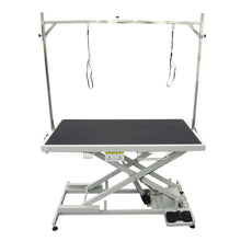 Shernbao FT-808P Low-Low Electric Grooming Table – Professional Adjustable Height Dog Grooming Table (Heavy Duty)